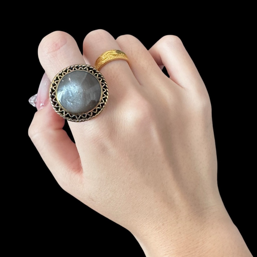 ✨Gorgeous Stardust Vintage Egyptian Ring Adjustable